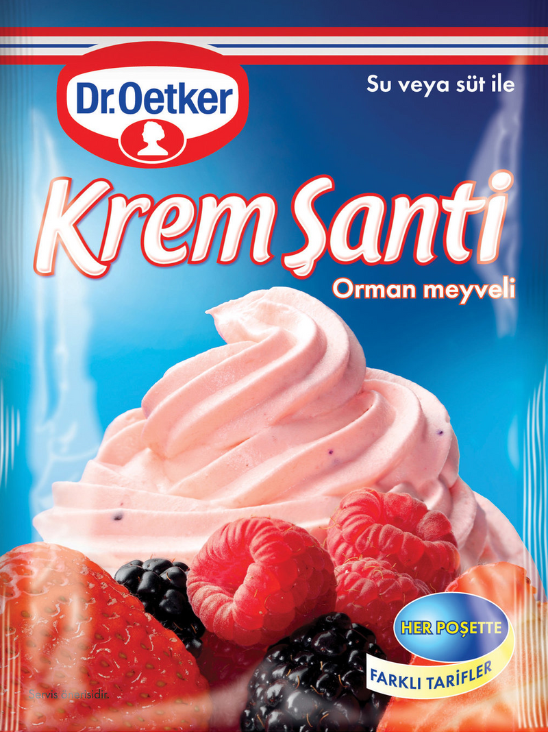 Forest Fruit Whipping Cream Krem Santi - 75 g