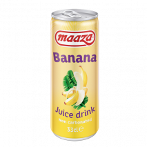 Boisson au jus de banane Maaza - 330 ml