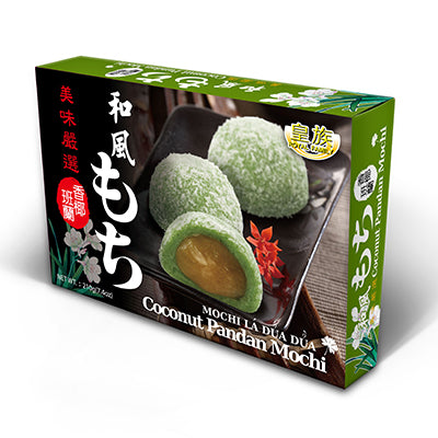 Mochi Japanese Style Pandan + Coconut - 210 g