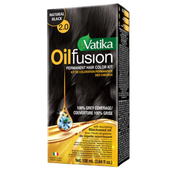 Oil Fusion Natural Black Colour 2.0 - 108ml