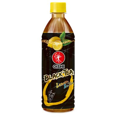 Oishi Black Lemon Ice Tea - 500 ml