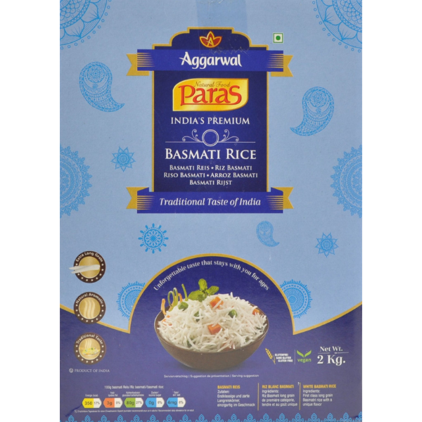 Paras Basmati Rice - 2 kg