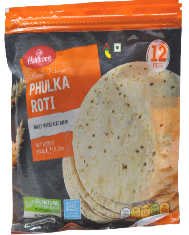 Hausart Chappati / Phulka Roti 12 Stück - 360 g