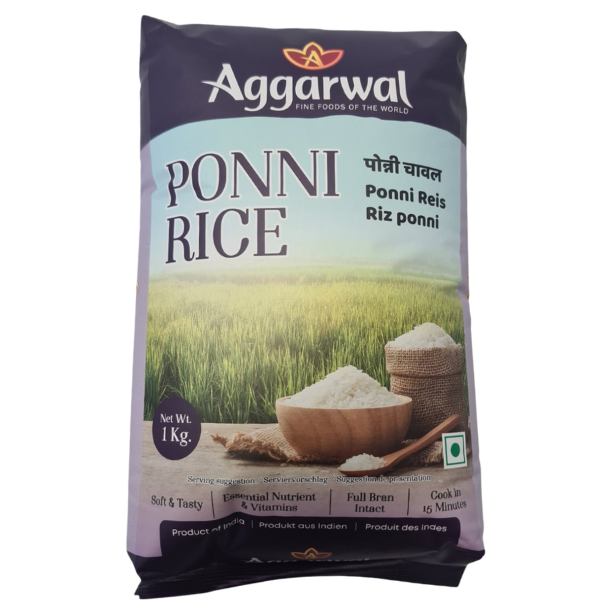 Ponni Raw Rice - 1 kg