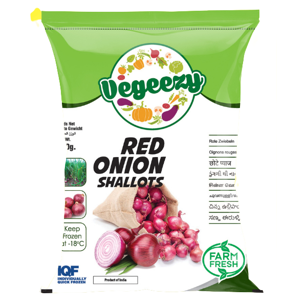 Red Onion Shallots Frozen - 340 g