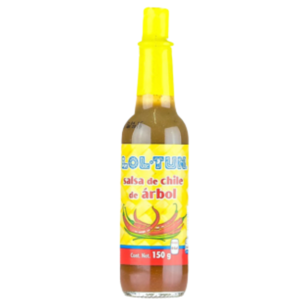 Salsa Chile de Arbol Lol-Tun - 150 g