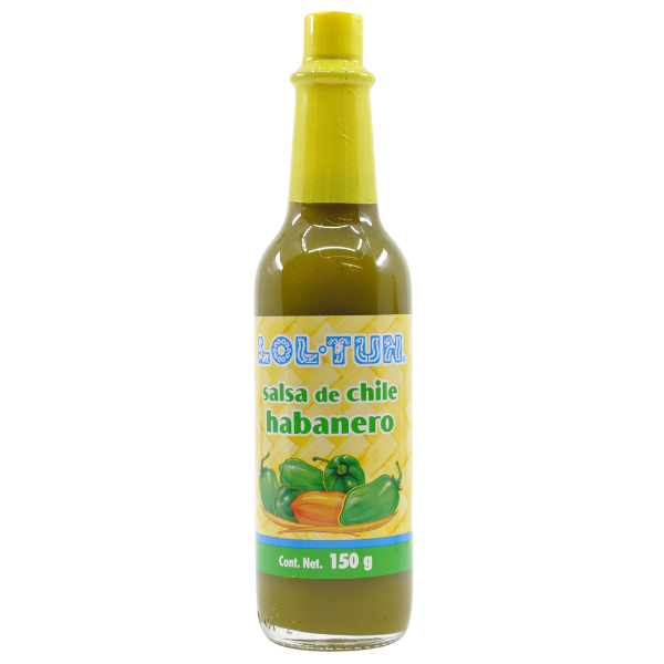 Salsa Habanero Verde Lol- Tun - 150 g