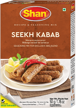 Shan Seekh Kebab Barbecue Masala - 50 g