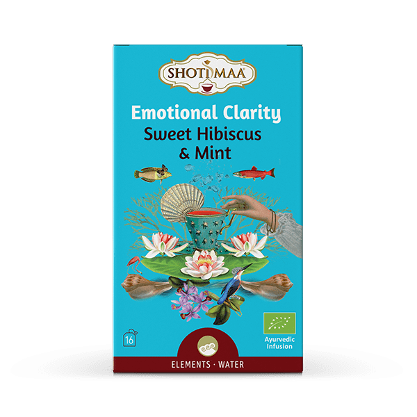 Emotional Clarity - Sweet Hibiscus &amp; Menthe - 16 sachets