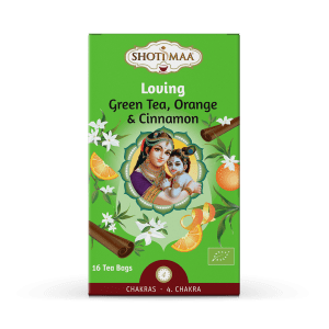 Loving (In Liebe)- Green Tea, Orange & Cinnamon - 16 teabags