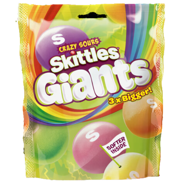 Skittles Giants Sour - 125 g