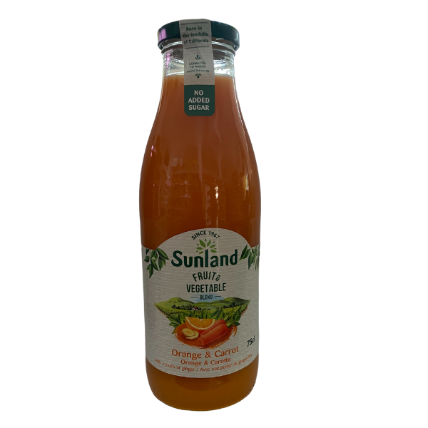 Sunland Orange & Carrot Juice - 750 ml
