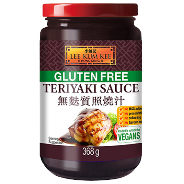 Sauce Teriyaki Sans Gluten - Végétalienne - 368 g