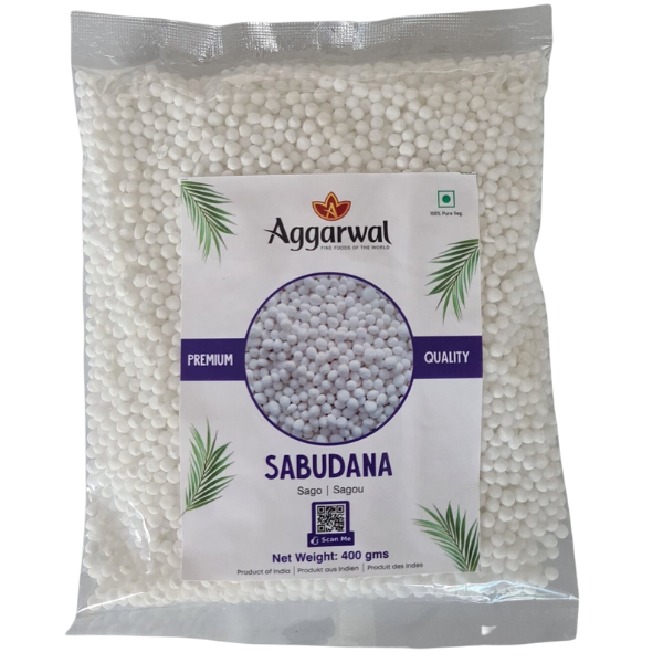 Tapiocca Seeds (Sabudana / Sago - Medium) - 400g