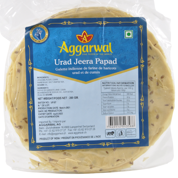 Jeera Papad - 200 g