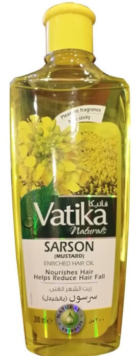 Vatika Mustard Hair Oil - 200 ml