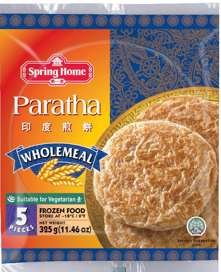 Spring Home Wholemeal Paratha - 325 g
