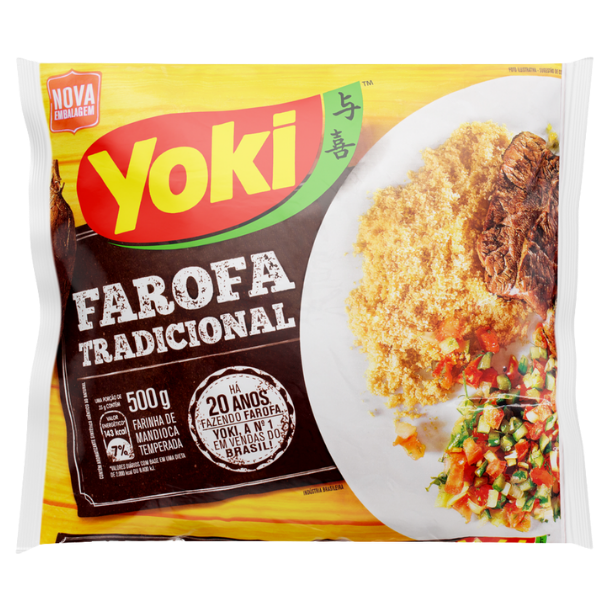 Yoki Farofa Traditionell - 500 g