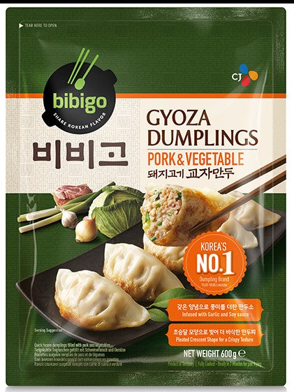 Gyoza Dumplings Pork & Vegetable - 600 g