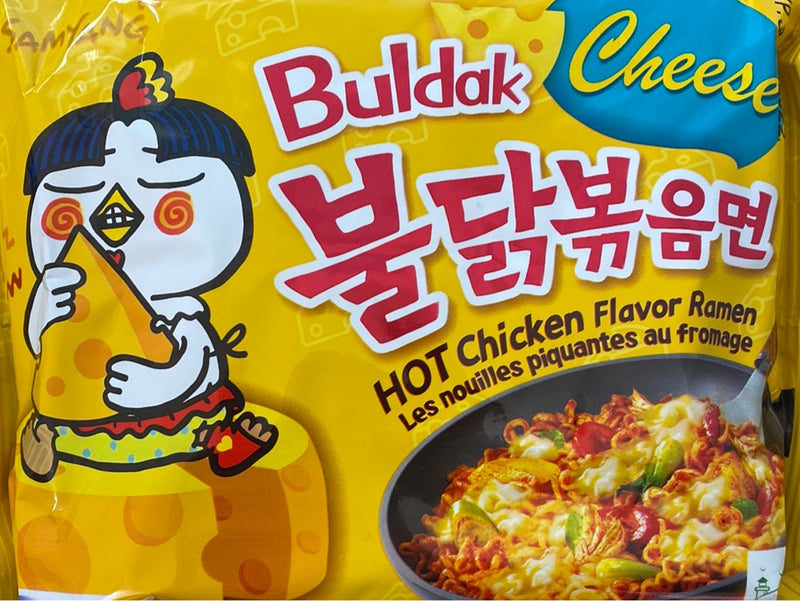 Buldak Cheese Hot Chicken Ramyeon - 140 g