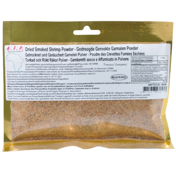 Dried smoked Shrimp Powder - 80 g