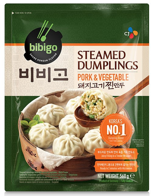 Steamed Dumplings Pork & Vegetable - 560 g
